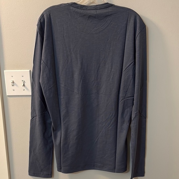 Fiorucci Gray Buffalo Best in the West long sleeve graphic shirt size medium - Picture 6 of 6